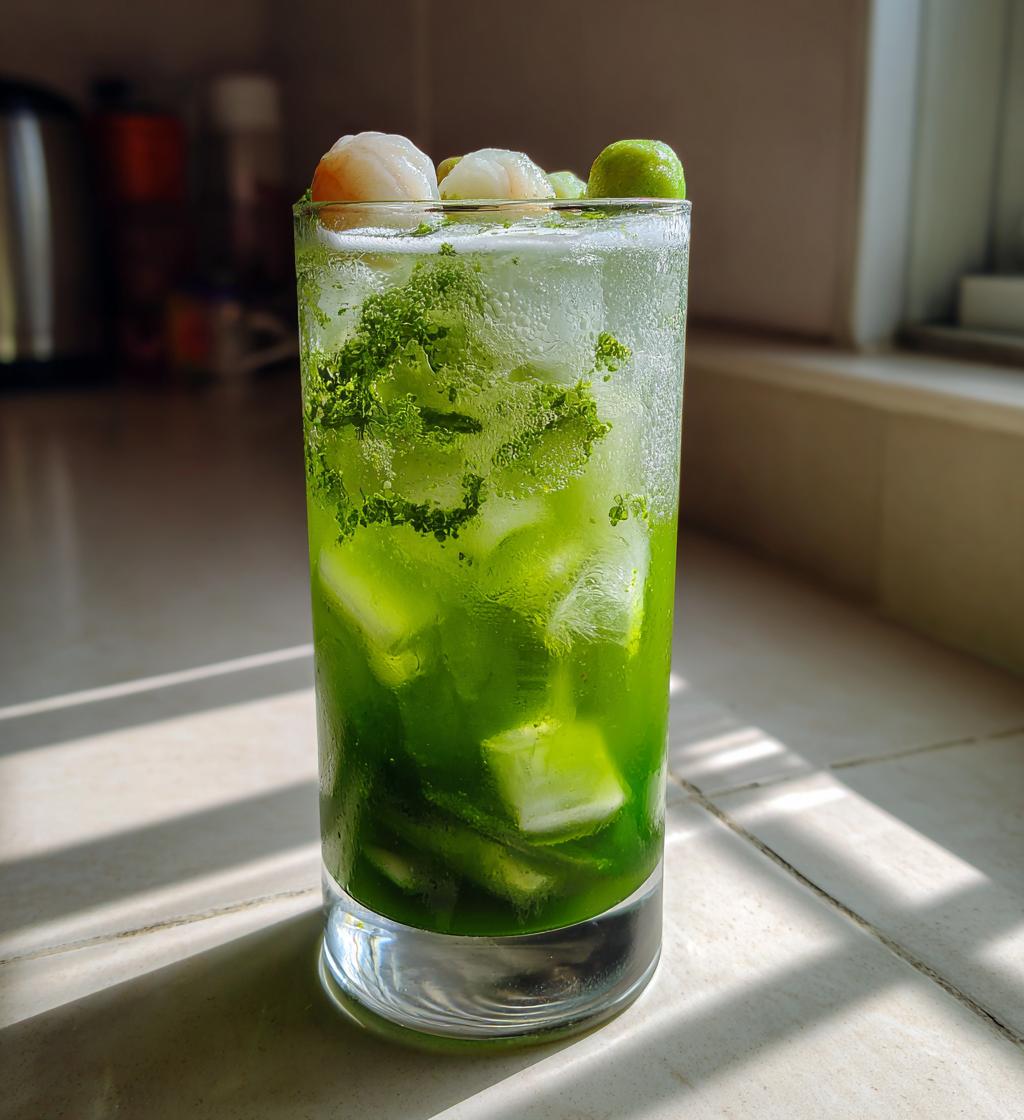 Lychee Iced Green Tea - detail 1