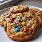 M&M Chocolate Chip Cookies