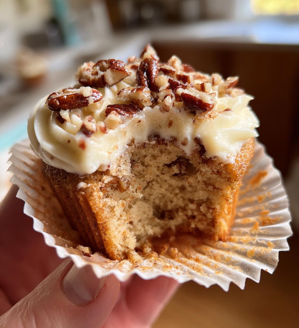 Maple Pecan Cupcakes - detail 1