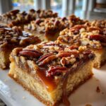 Maple Pecan Shortbread Bars