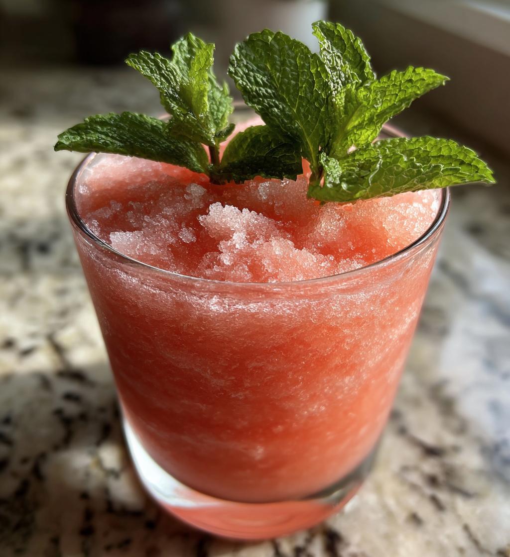 Melon Mint Slushie - detail 1