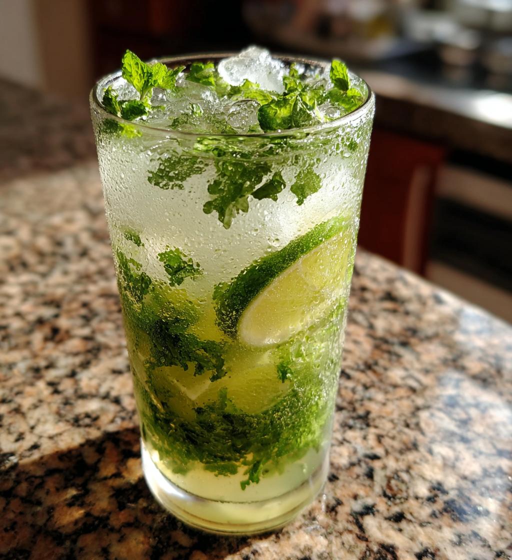 Mint Limeade - detail 1