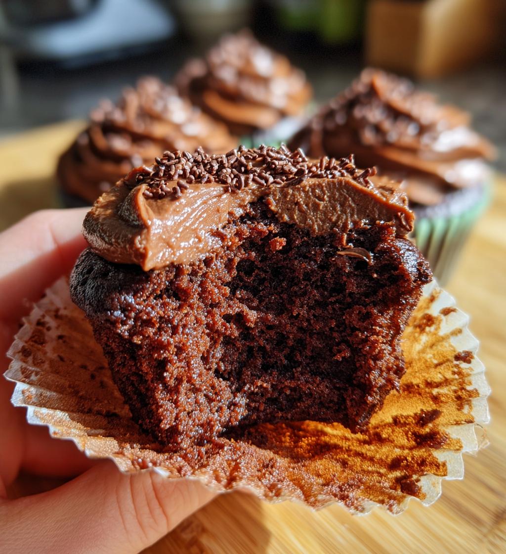Mocha Espresso Cupcakes - detail 1