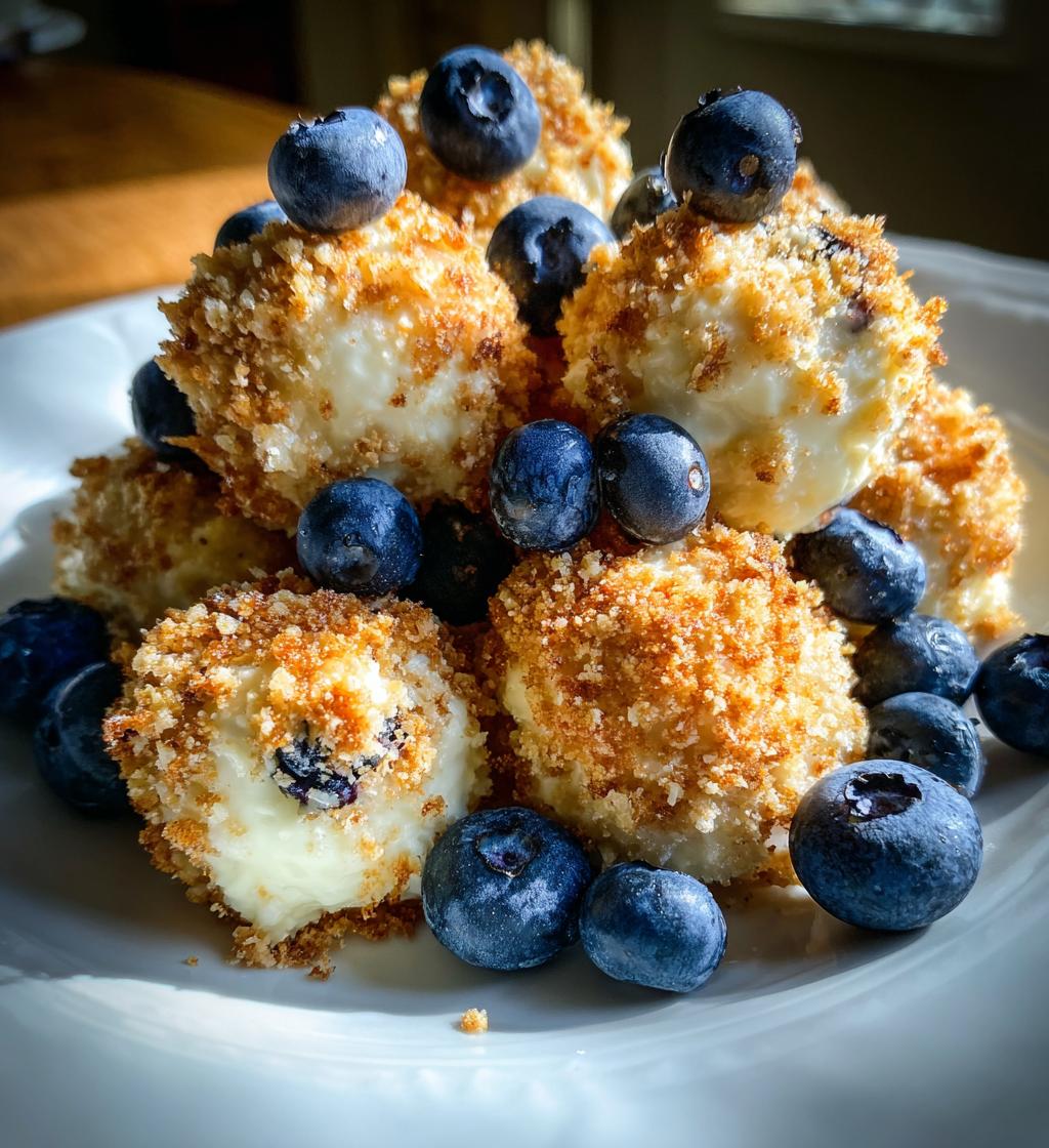 No-Bake Blueberry Cheesecake Bites - detail 1