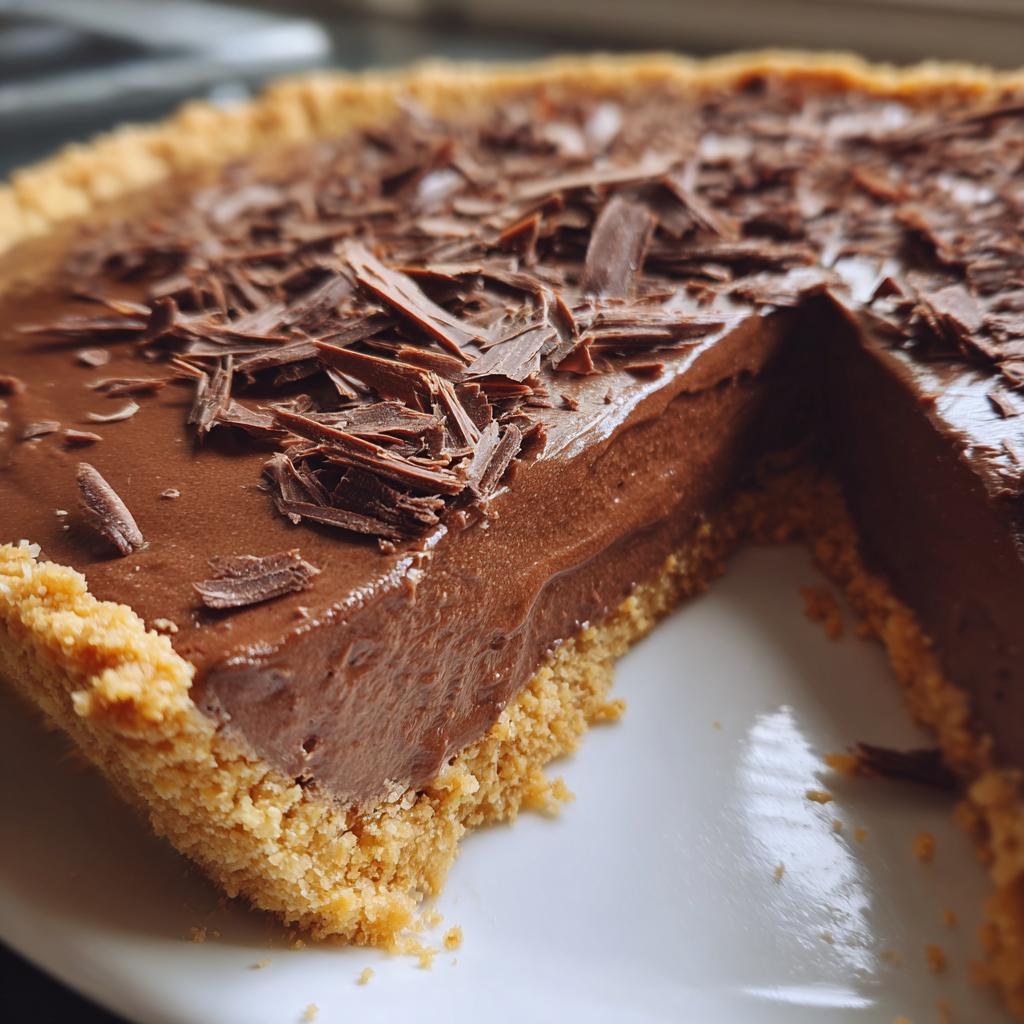 No-Bake Chocolate Pie - detail 1