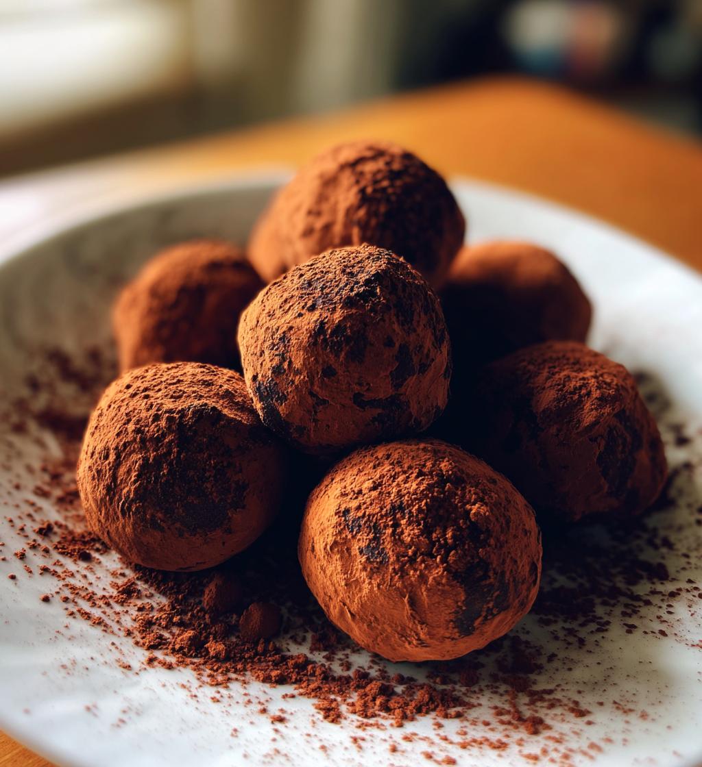 No-Bake Chocolate Truffles - detail 1