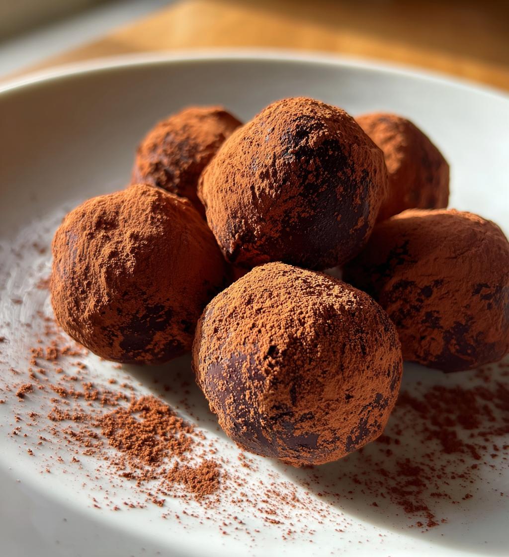 No-Bake Chocolate Truffles
