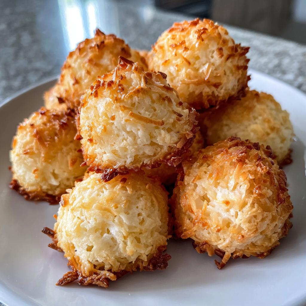 No-Bake Coconut Macaroons