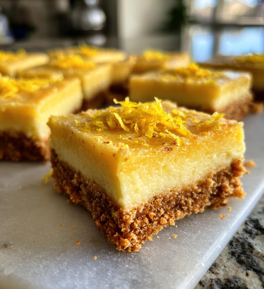 No-Bake Lemon Bars - detail 1