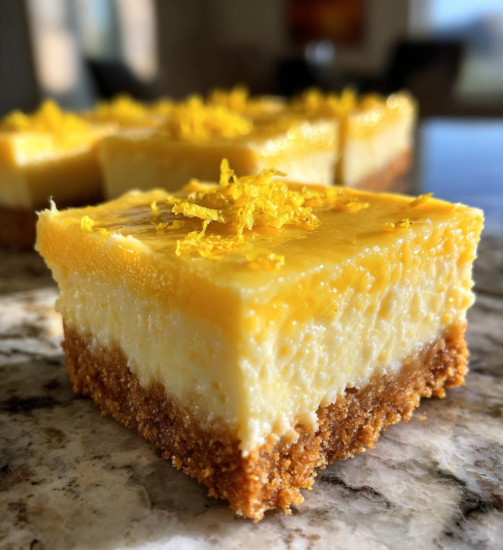 No-Bake Lemon Bars