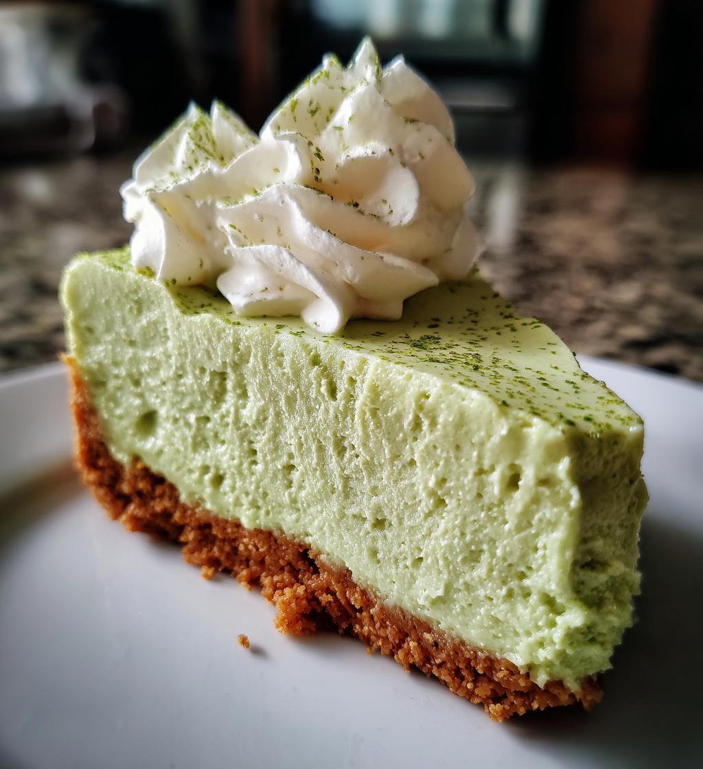 No-Bake Matcha Cheesecake