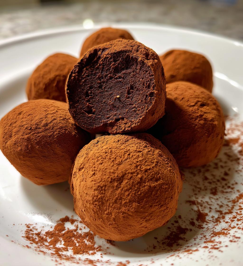 No-Bake Mocha Truffles - detail 1