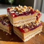 No-Bake Peanut Butter and Jelly Bars