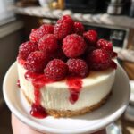 No-Bake Raspberry Cheesecake