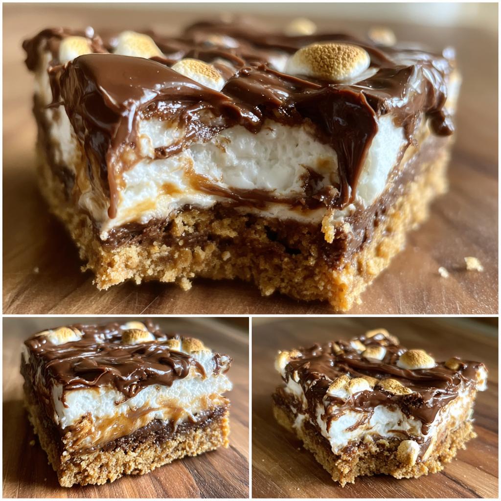 No-Bake S’mores Bars - detail 1