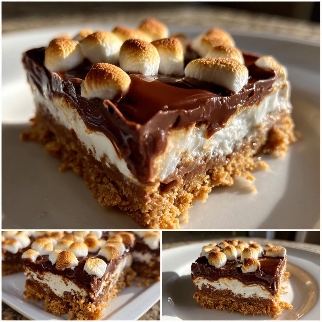 No-Bake S’mores Bars