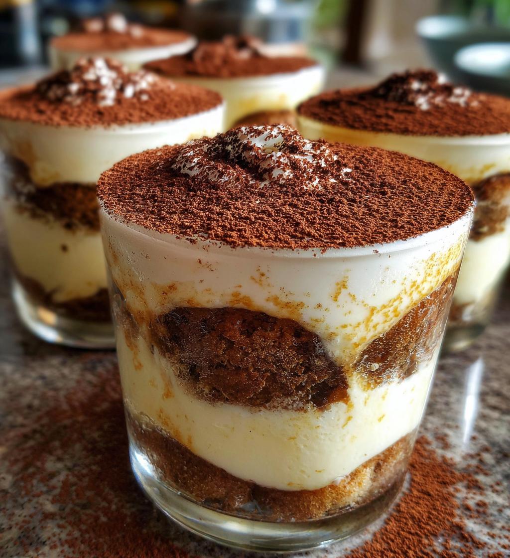No-Bake Tiramisu Cups - detail 1