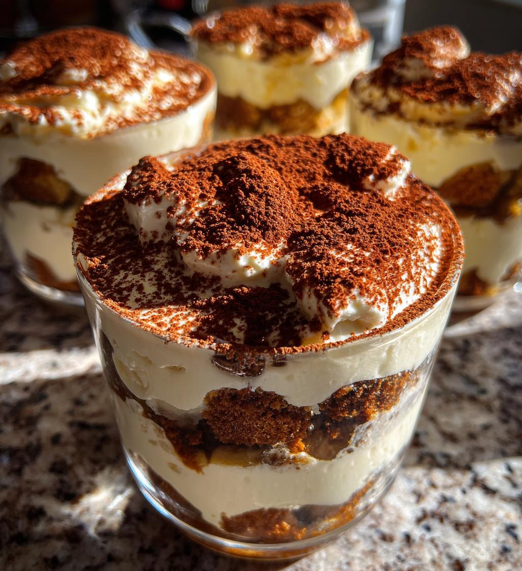 No-Bake Tiramisu Cups