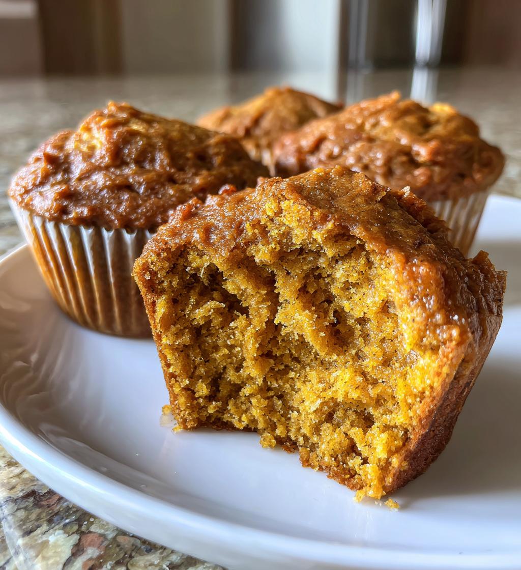 Paleo Pumpkin Banana Muffins - detail 1