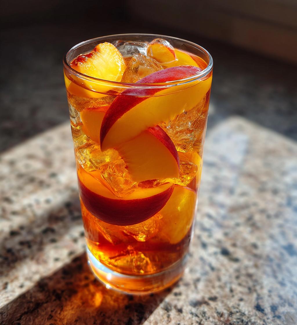 Peach Iced Tea - detail 1