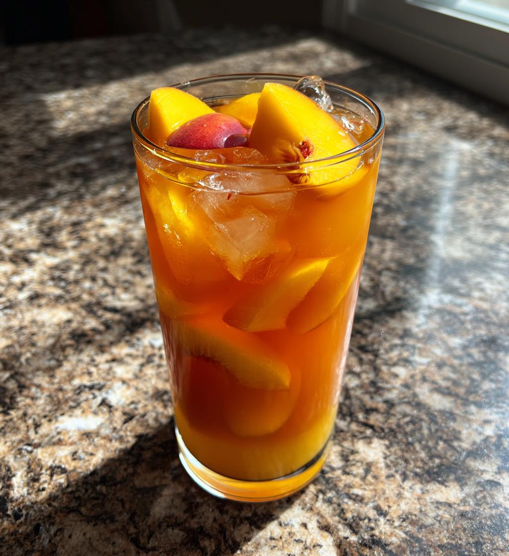 Peach Mango Iced Tea - detail 1