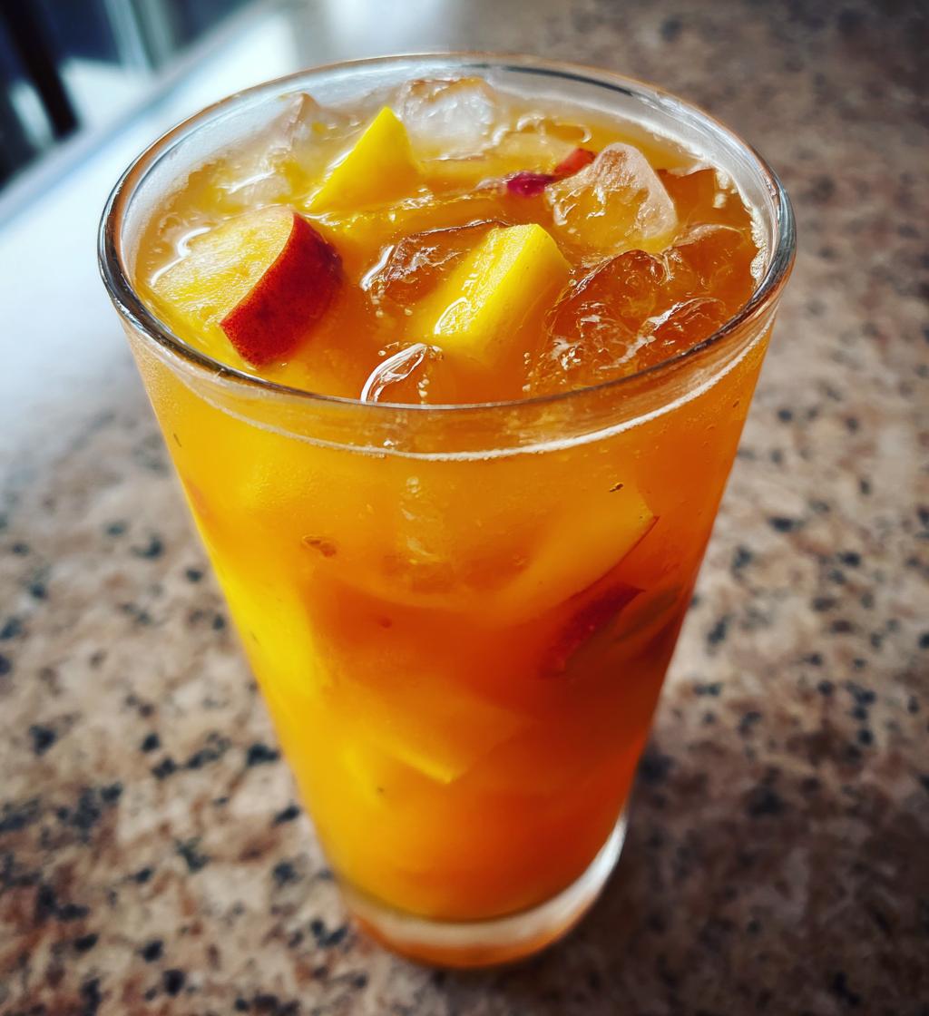 Peach Mango Iced Tea