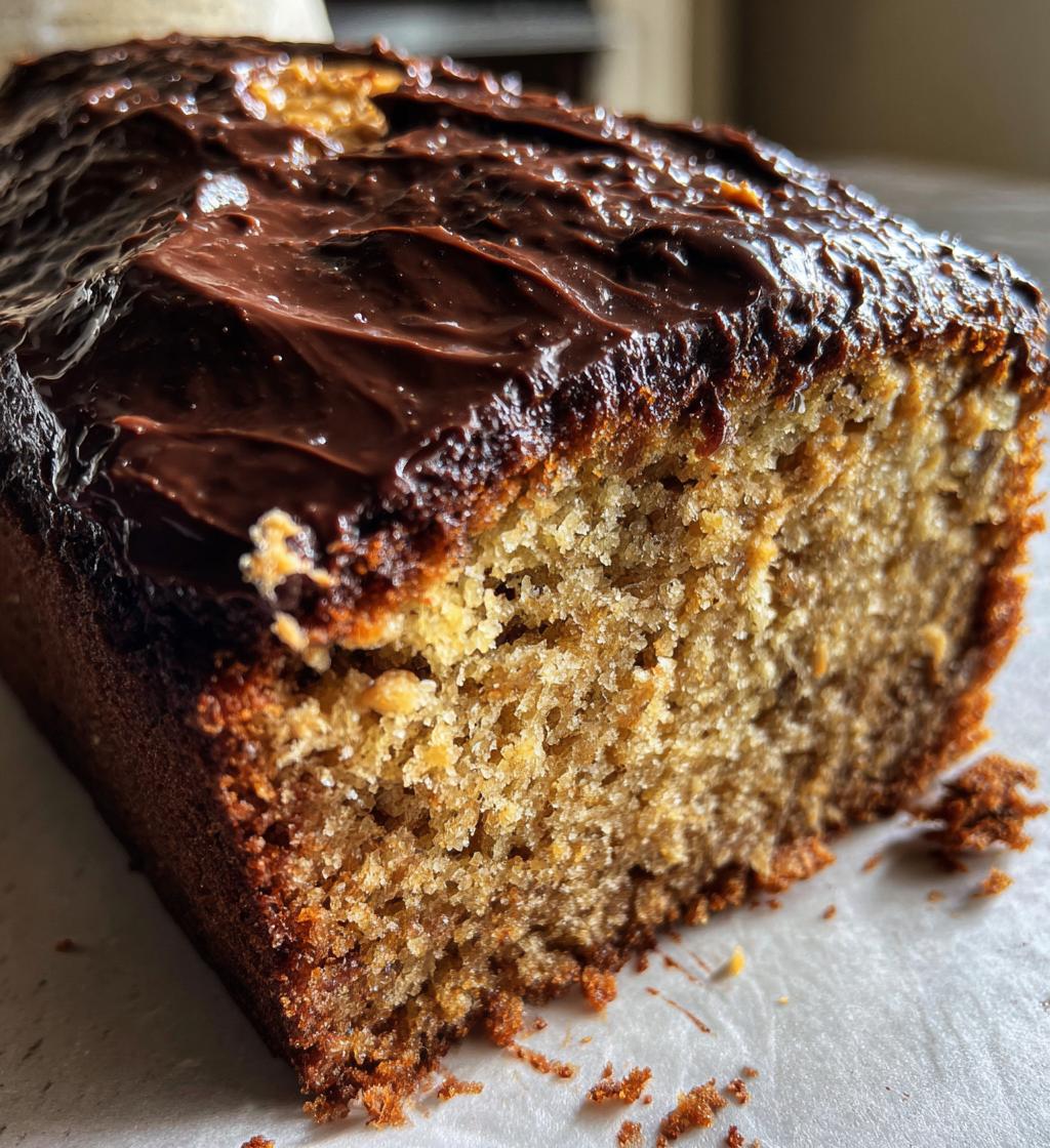 Peanut Butter Banana Cake