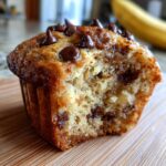 Peanut Butter Banana Chocolate Chip Muffins (Gluten-Free, Dairy-Free)