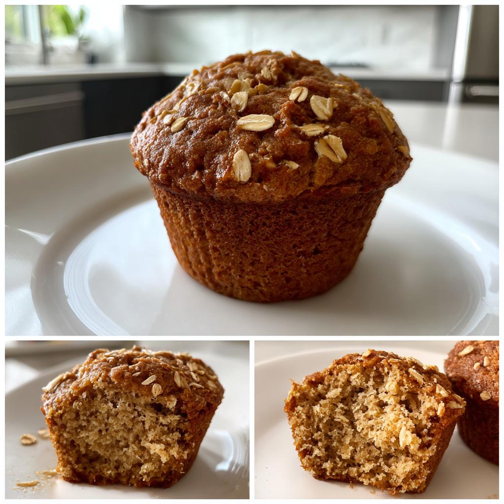 Peanut Butter Banana Muffins (High Protein)