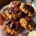 Peanut Butter Chocolate No-Bake Cookies