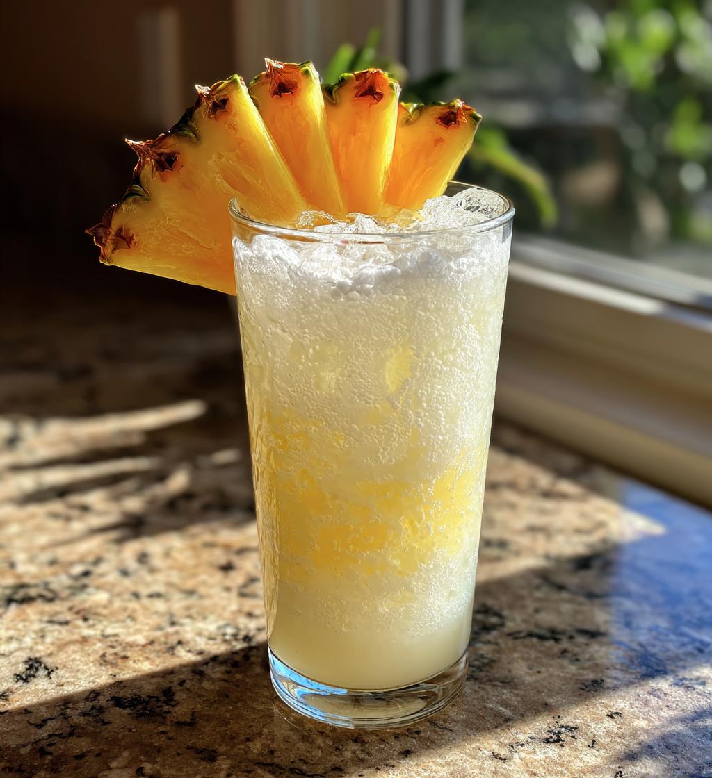 Pineapple Coconut Cooler - detail 1