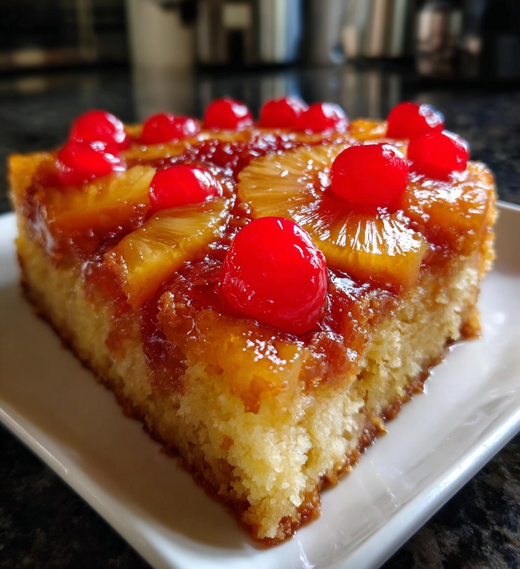 Pineapple Upside Down Cake - detail 1