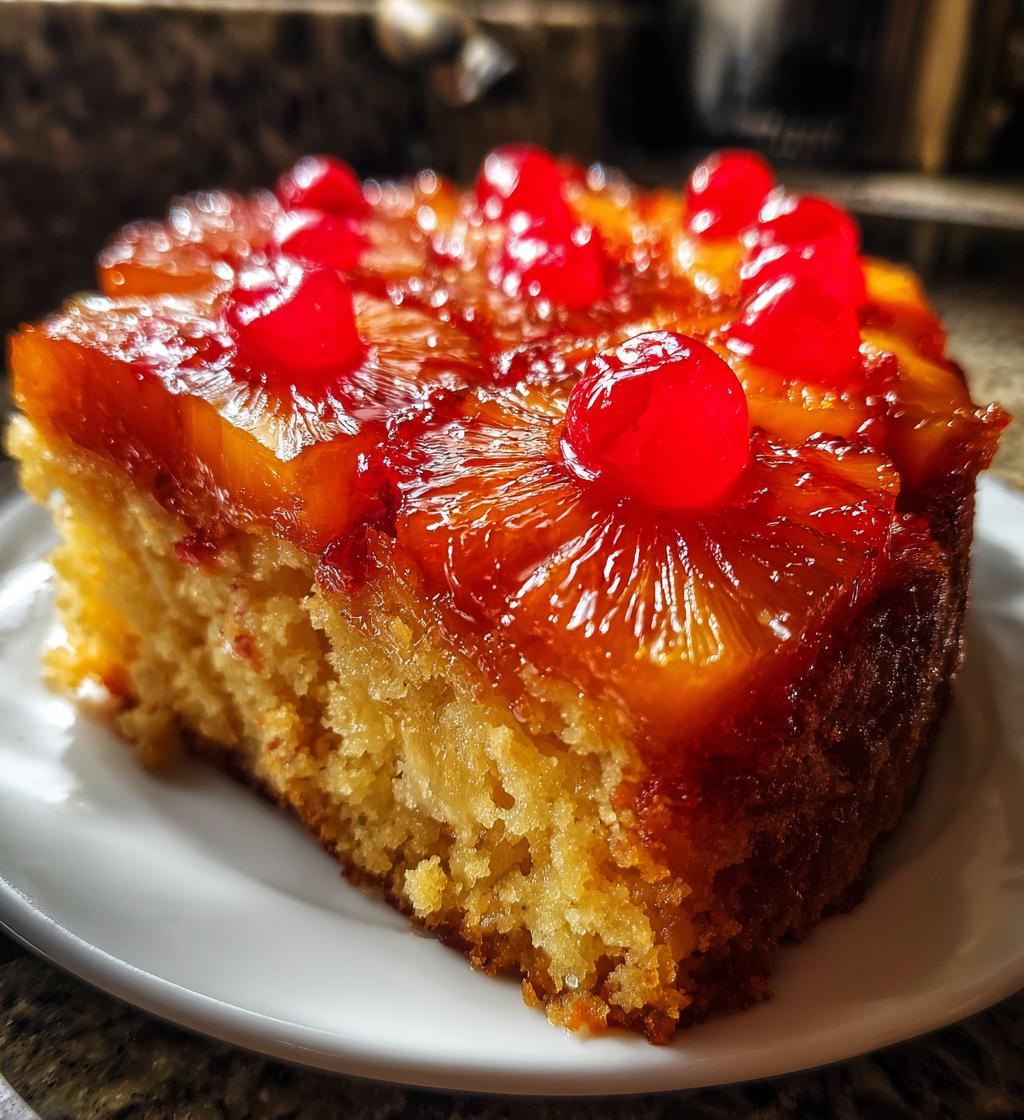 Pineapple Upside Down Cake