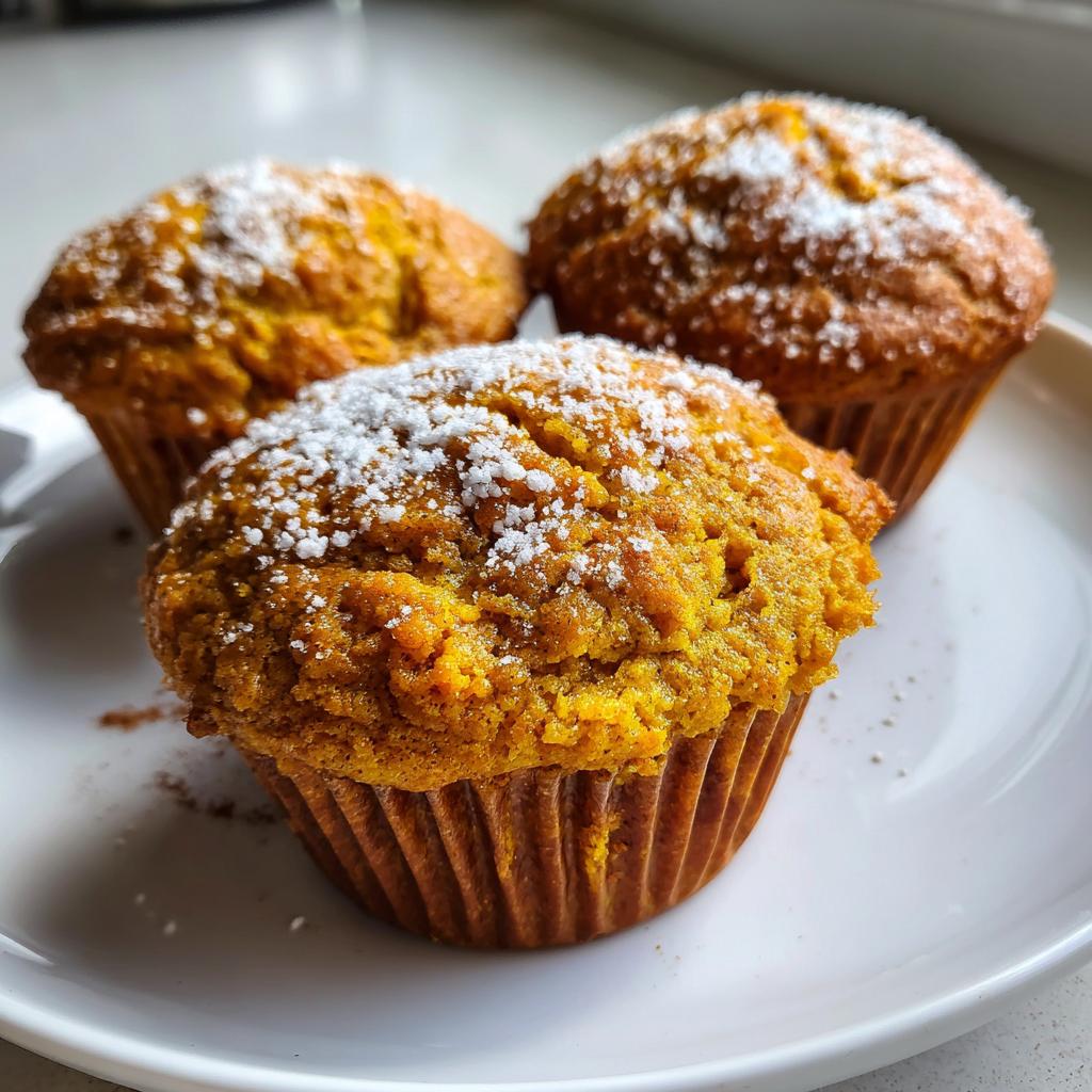 Pumpkin Greek Yogurt Muffins - detail 1