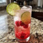 Raspberry Lime Sparkler