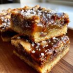 Salted Caramel Cookie Bars