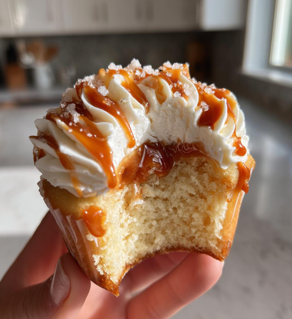 Salted Caramel Cupcakes - detail 1