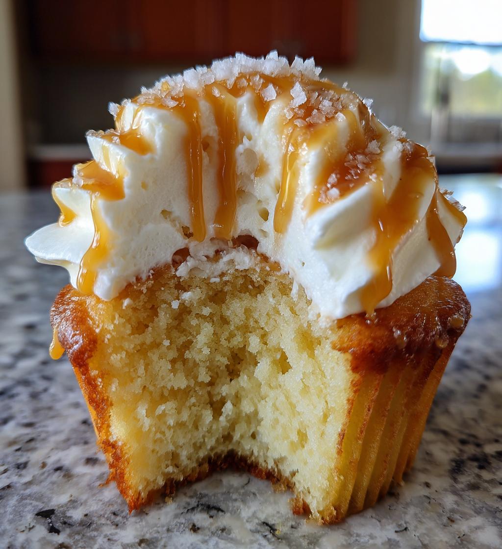 Salted Caramel Cupcakes