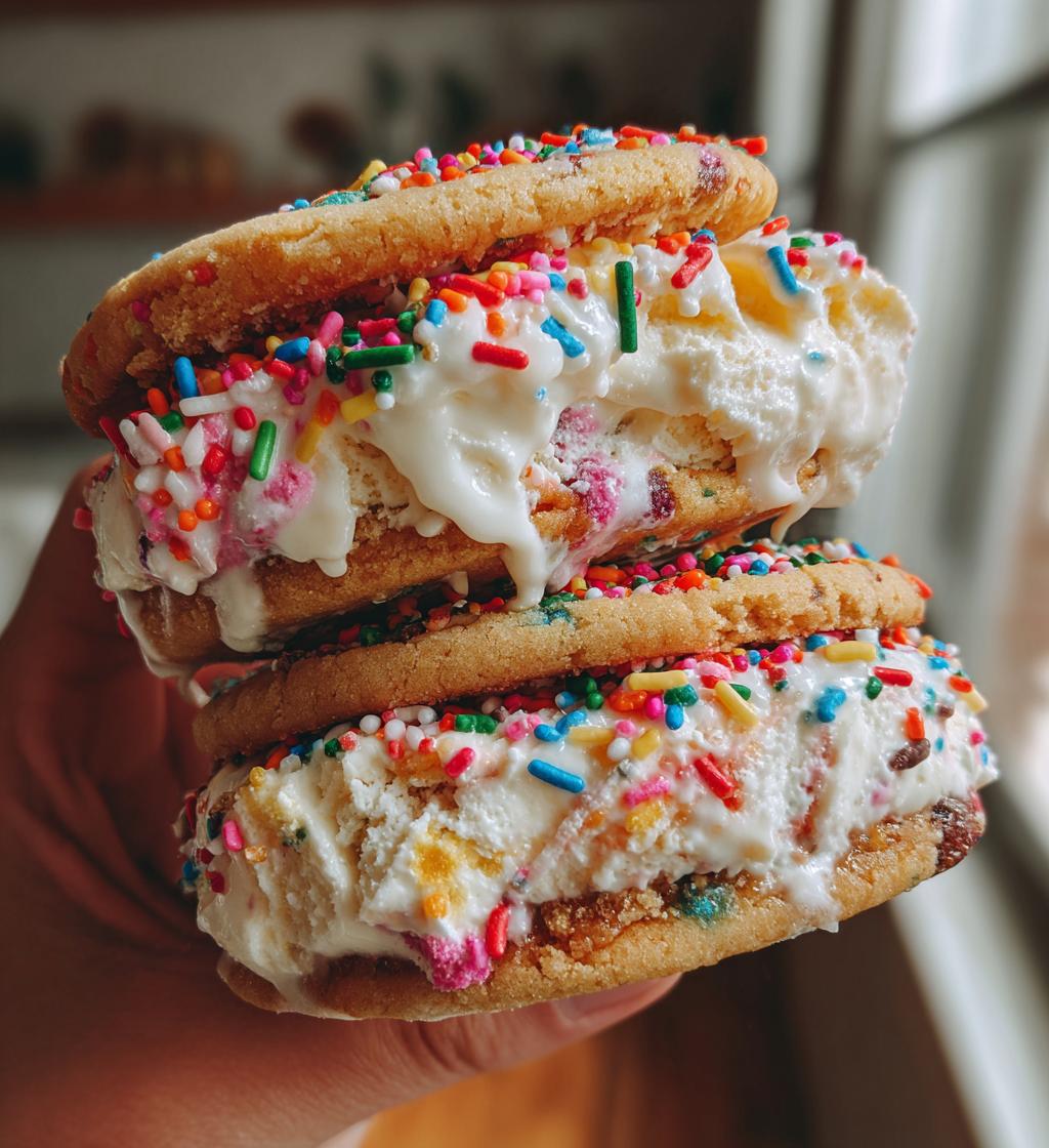 Simple Ice Cream Sandwiches - detail 1