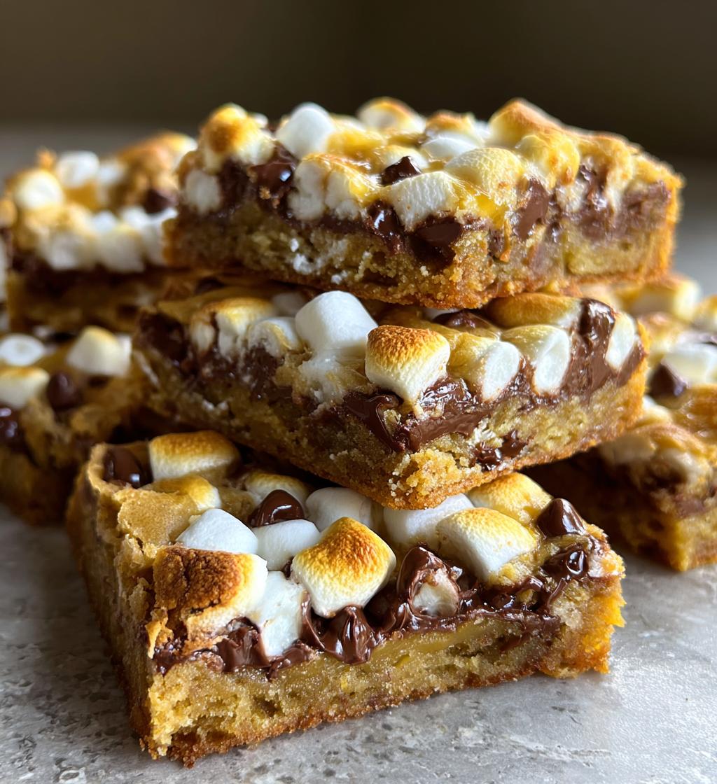 S’mores Cookie Bars - detail 1