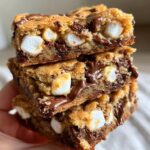 S’mores Cookie Bars