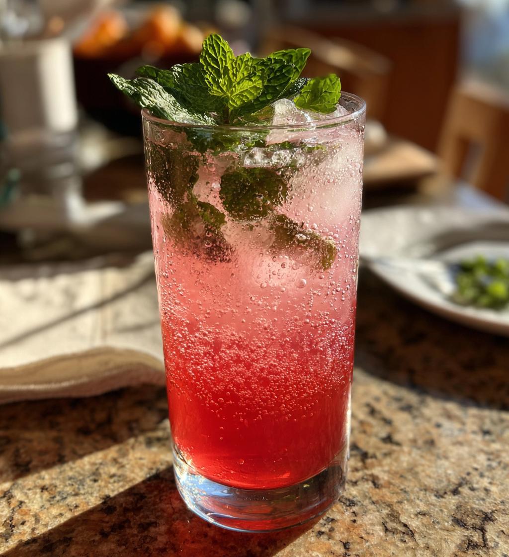 Sparkling Raspberry Lemonade - detail 1