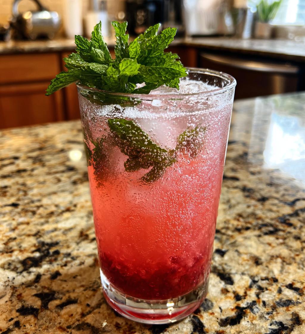 Sparkling Raspberry Lemonade