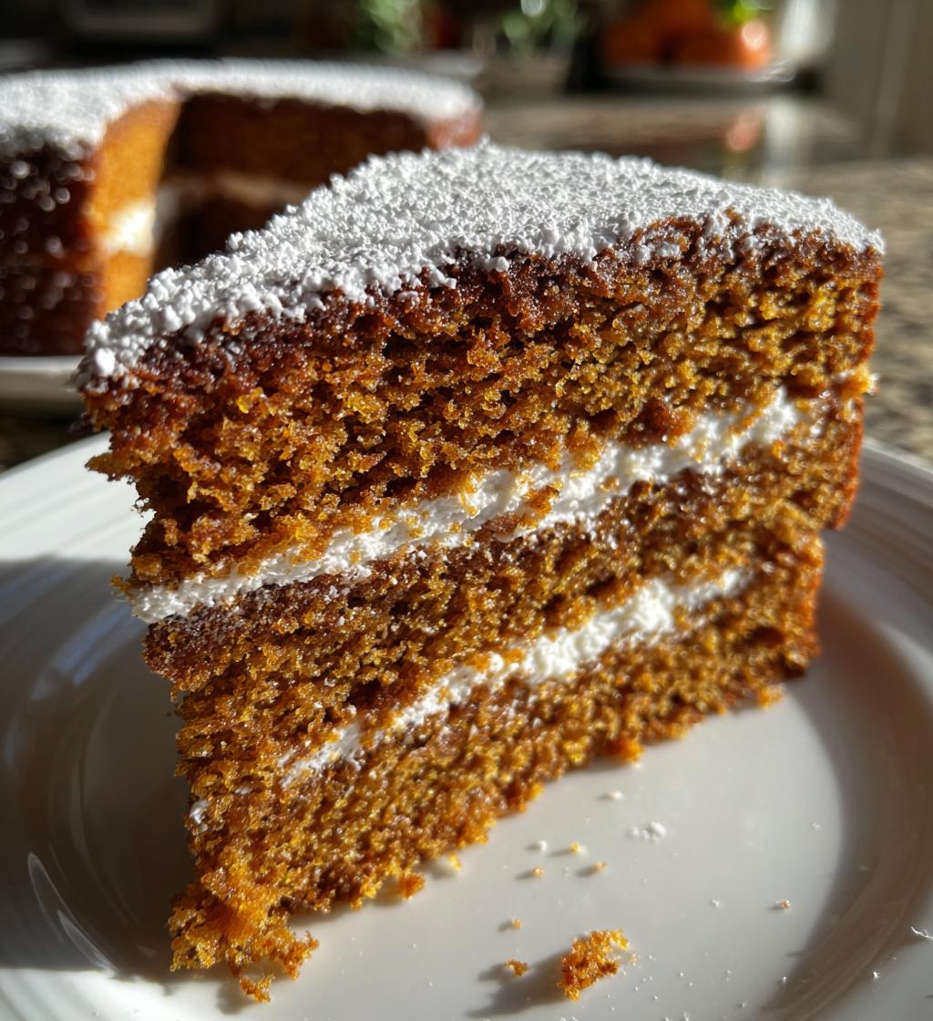 Spiced Gingerbread Cake