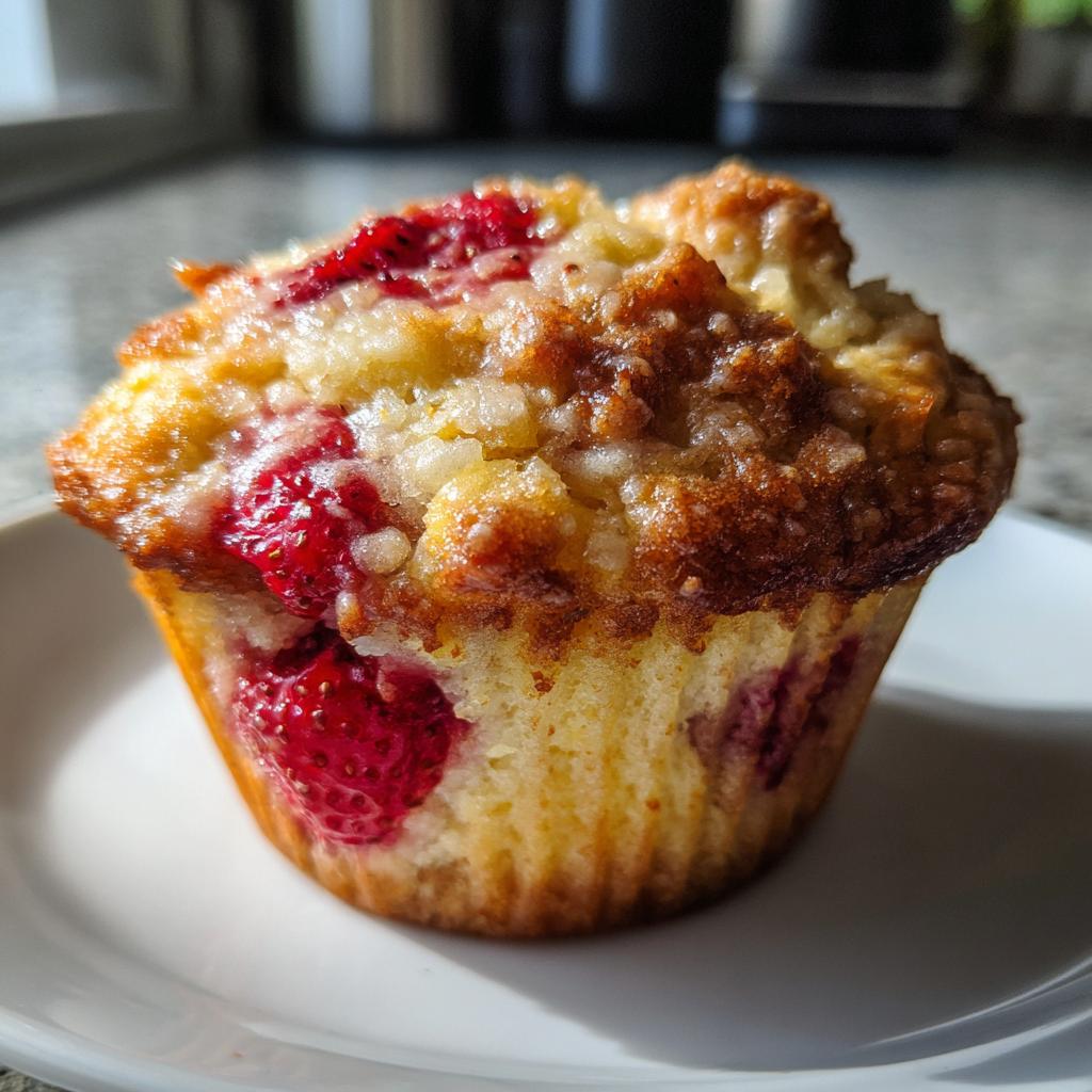 Strawberry Greek Yogurt Muffins - detail 1