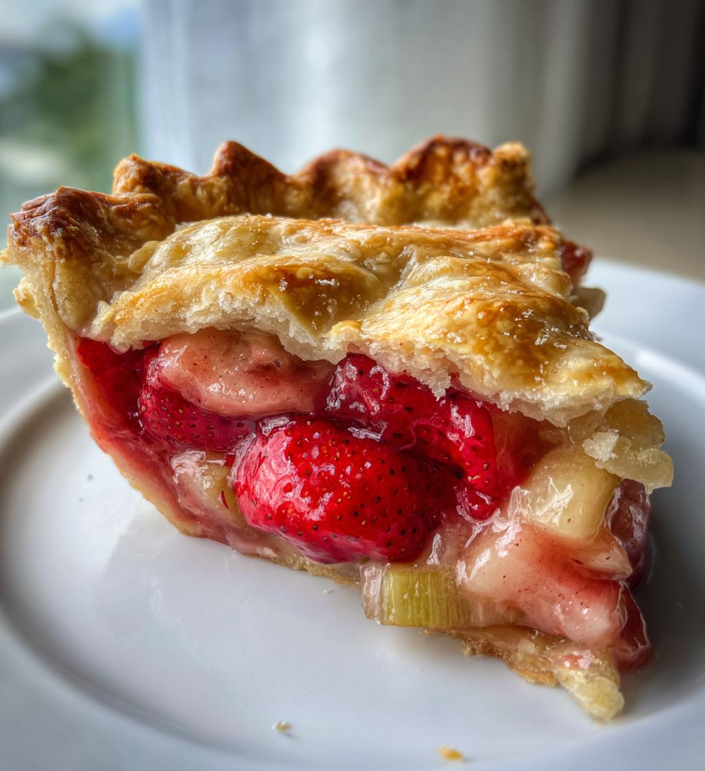 Strawberry Rhubarb Pie