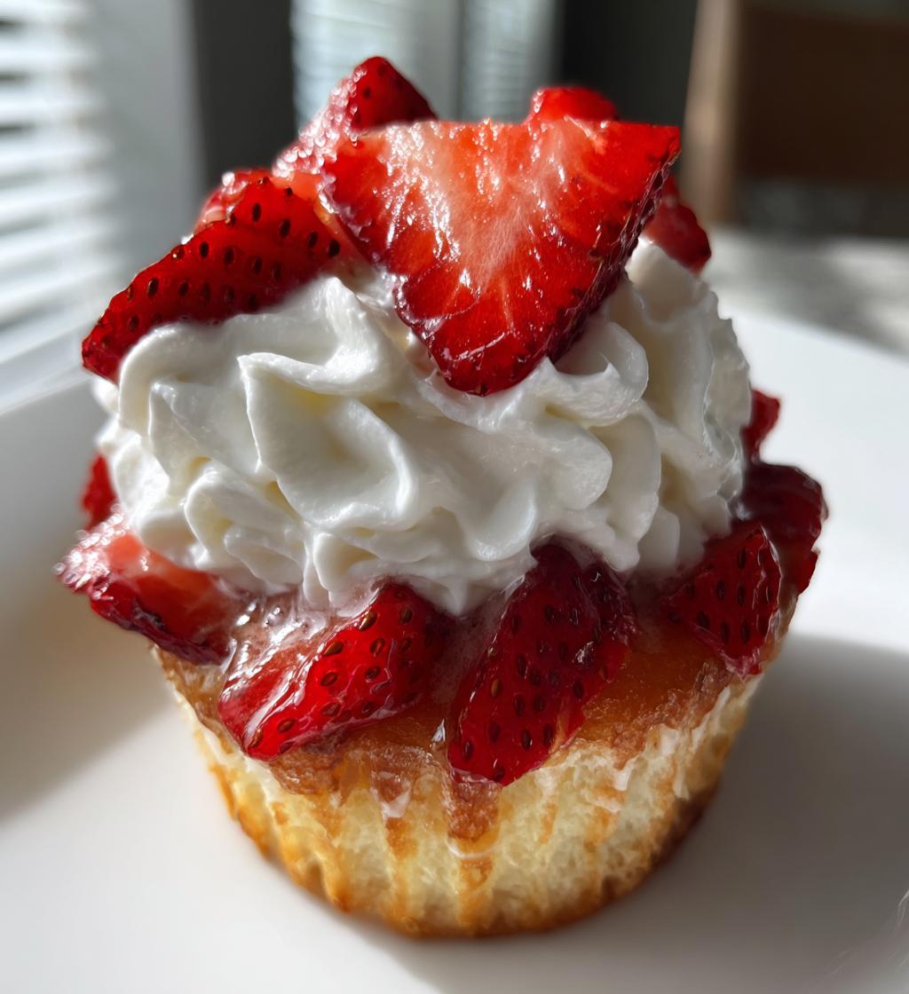 Strawberry Shortcake Cupcakes - detail 1