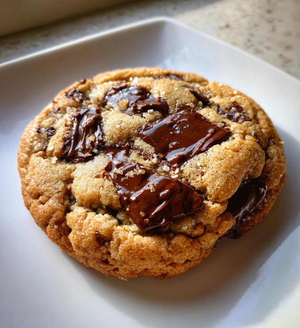 Tahini Chocolate Chip Cookies