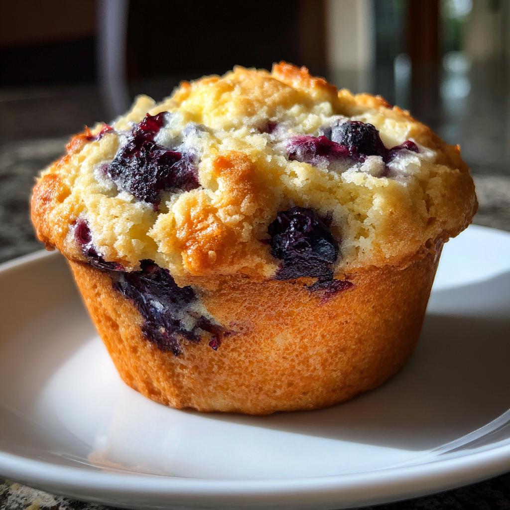 The Best Blueberry Muffins - detail 1