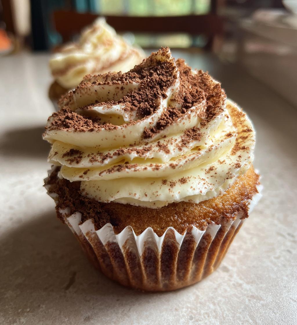 Tiramisu Cupcakes